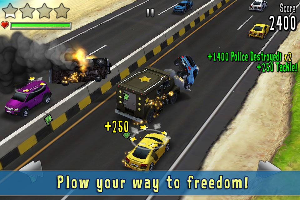 Pixelbite's Reckless Getaway 2 races onto the Play Store